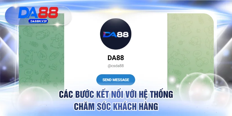 Các bước kết nối với hệ thống chăm sóc khách hàng